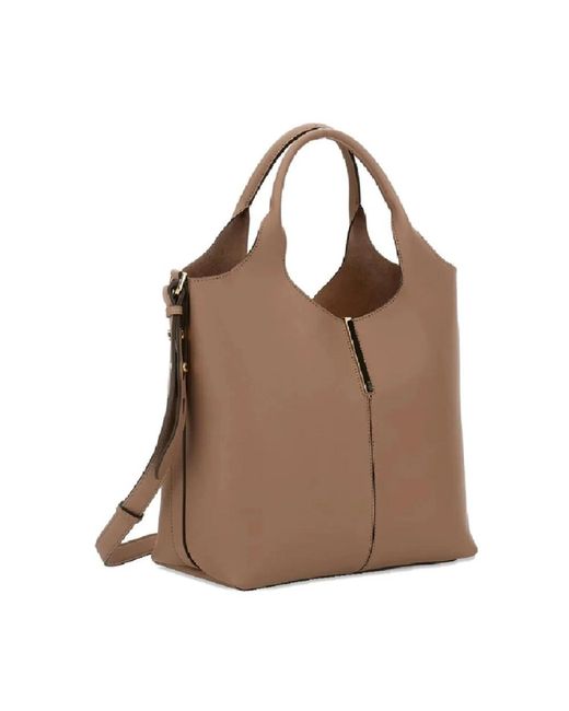 Tod's Brown Shopping Bags