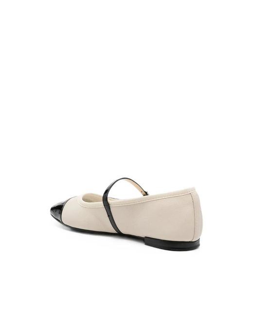 Repetto White Neutrals Ballet Flats