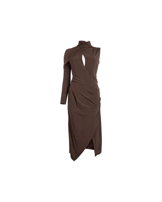 Pinko Brown Midi Dresses
