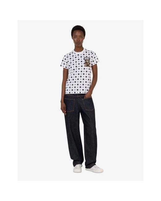 Moschino White T-Shirts