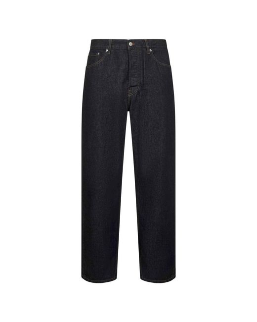 Dries Van Noten Blue Straight Fit Jeans for men