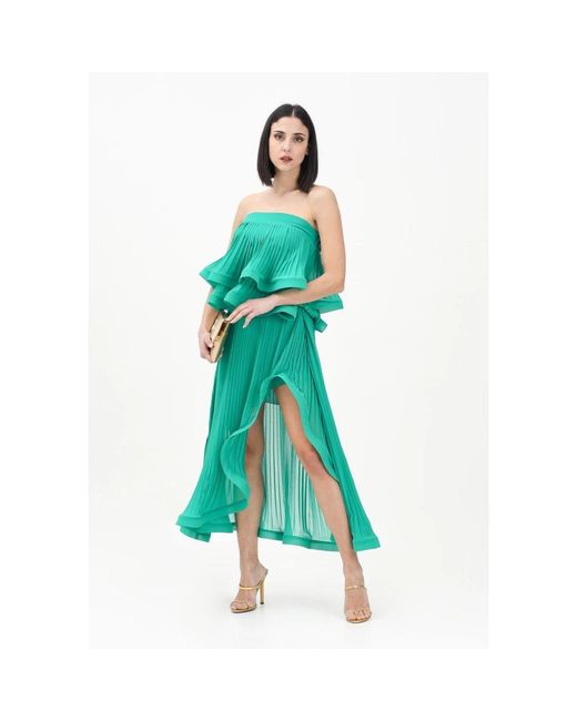 SIMONA CORSELLINI Midi Skirts in het Green