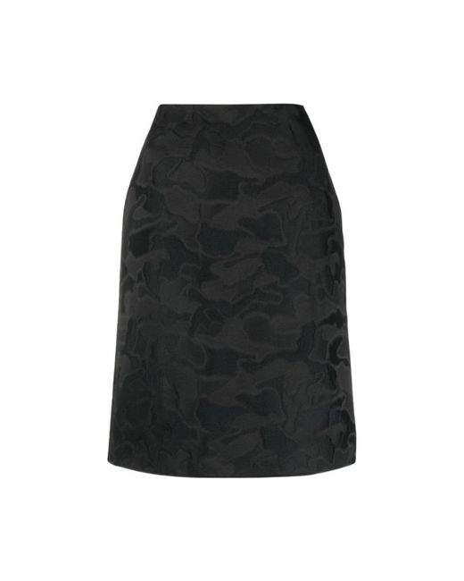 Aspesi Black Short Skirts