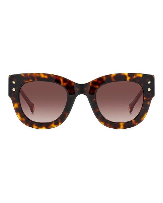 Carolina Herrera Brown Sunglasses