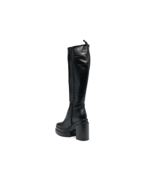 Paloma Barceló Black Heeled Boots