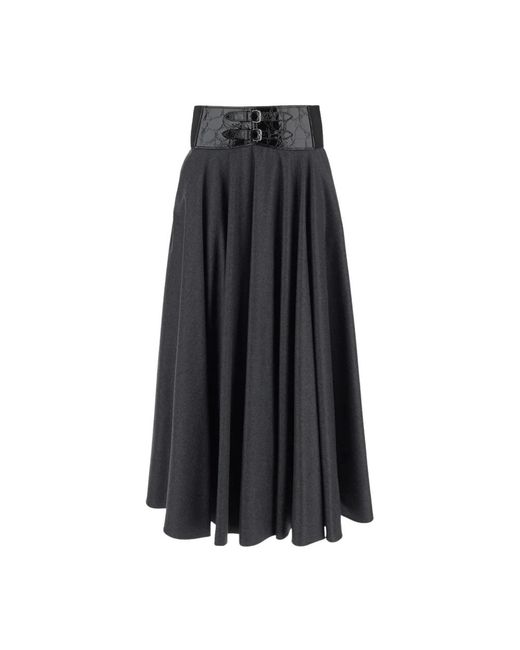 Falda mujer moda ropa Alaïa de color Black