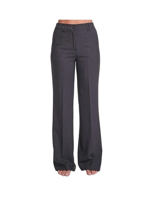 Wide Trousers ALESSIA SANTI de color Blue
