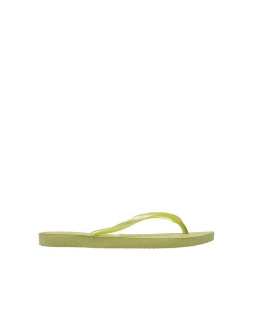 Havaianas Yellow Flip Flops