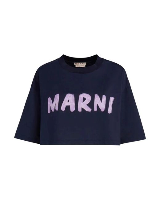 T-shirt di Marni in Blue
