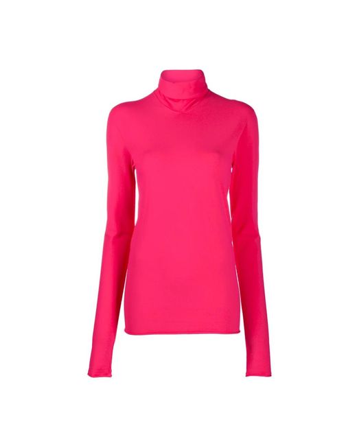 Knitwear > turtlenecks Bottega Veneta en coloris Pink