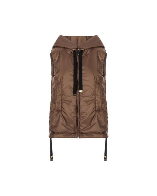Max Mara Brown Vests
