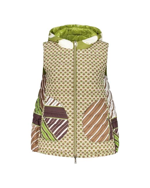 Herno Green Reversible Down Gilet