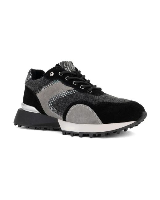 Linda Baumann Black Sneakers