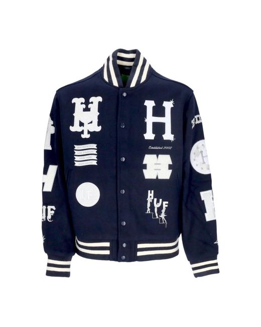 Bomber Jackets Huf pour homme en coloris Blue