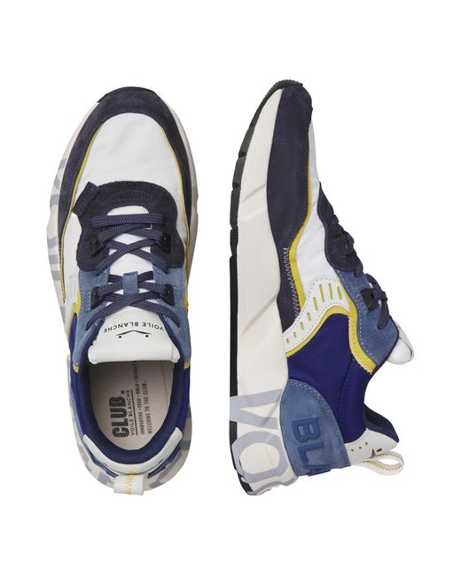 Voile Blanche Blue Sneakers for men