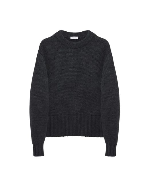 McQueen Black Round-Neck Knitwear