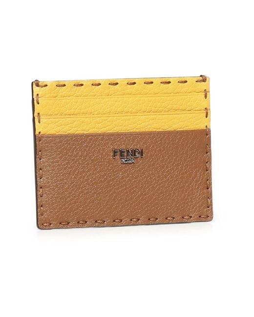 Fendi Metallic Wallets & Cardholders for men