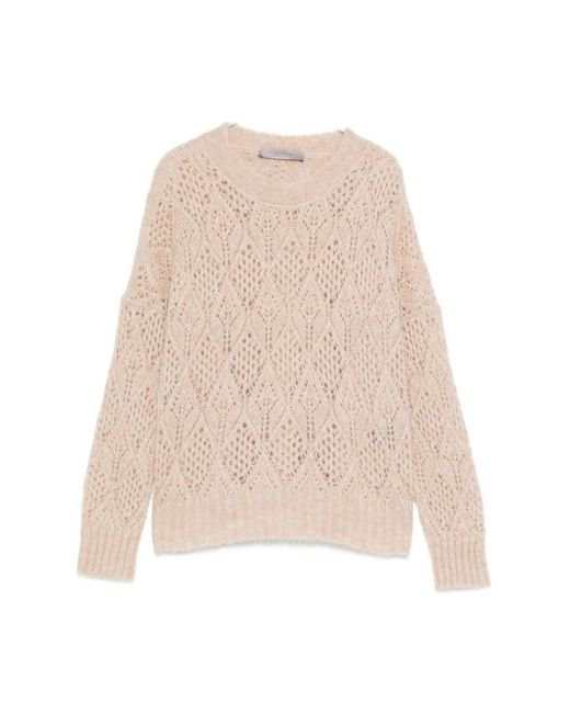 D.exterior Sweater Aw25 Elegant Design in het Natural