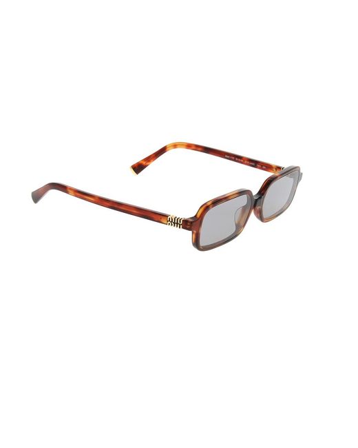 Miu Miu Brown Sunglasses