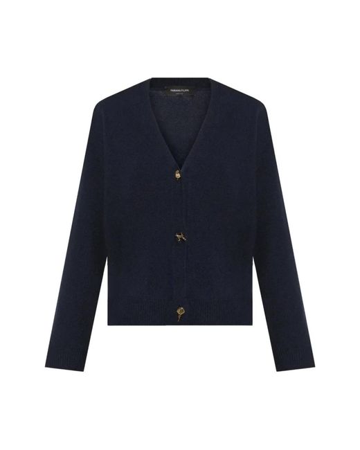 Cardigans Fabiana Filippi de color Blue