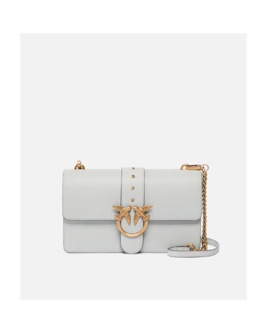Pinko White Cross Body Bags
