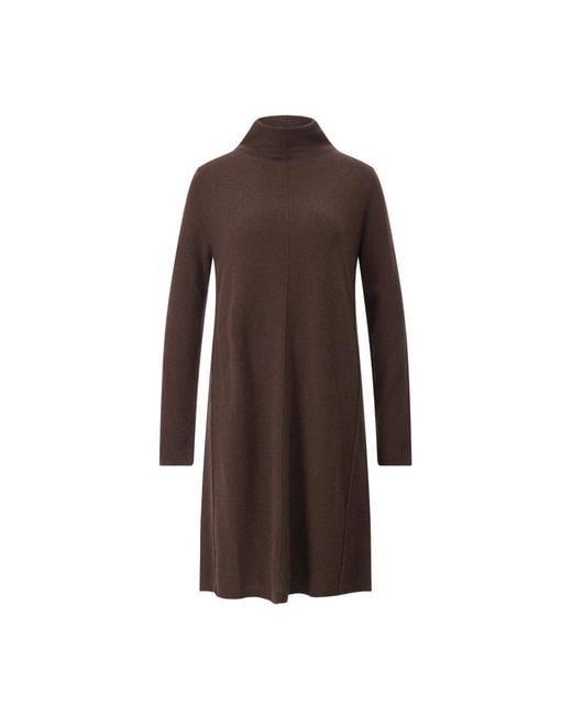 Allude Brown Midi Dresses
