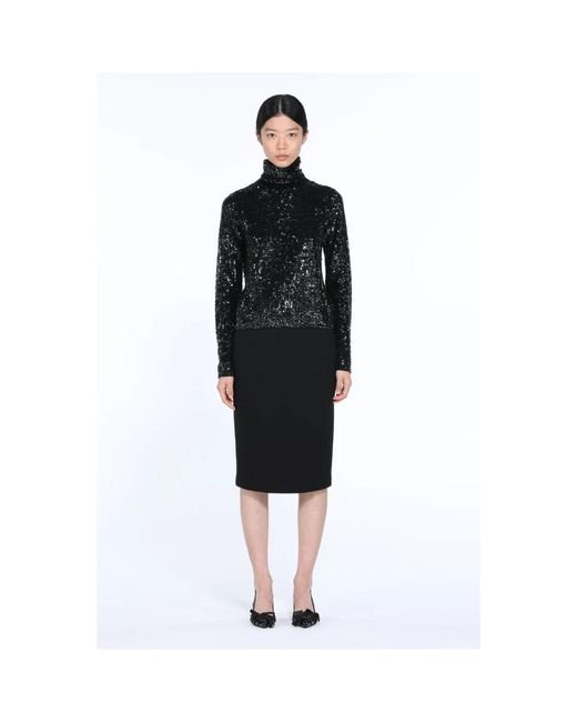 Midi Skirts N°21 de color Black