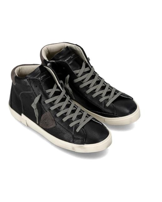 Philippe Model Black Sneakers for men