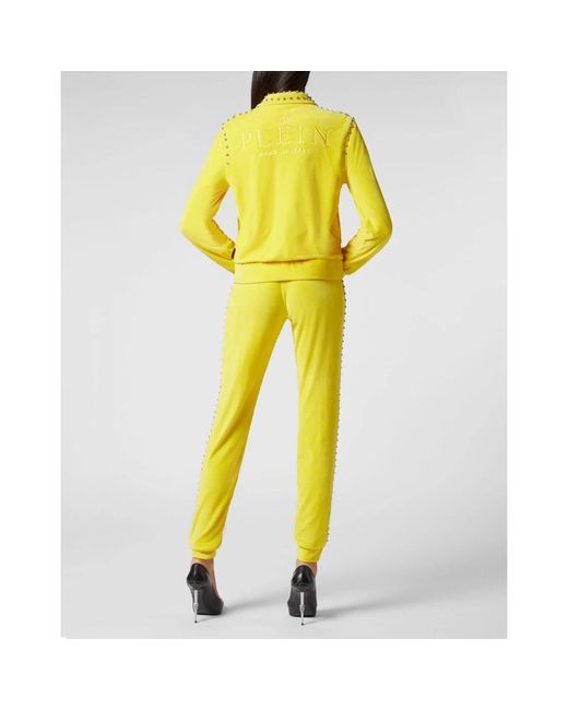 Philipp Plein Jumpsuits & Playsuits ,Geel ,Jumpsuits in het Yellow
