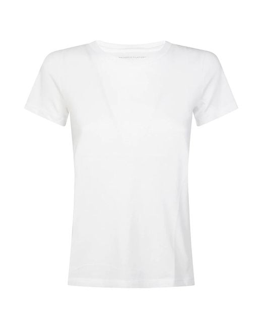 Majestic Filatures White T-Shirts