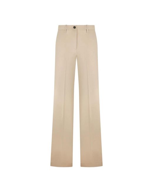 Nine:inthe:morning Natural Wide Trousers