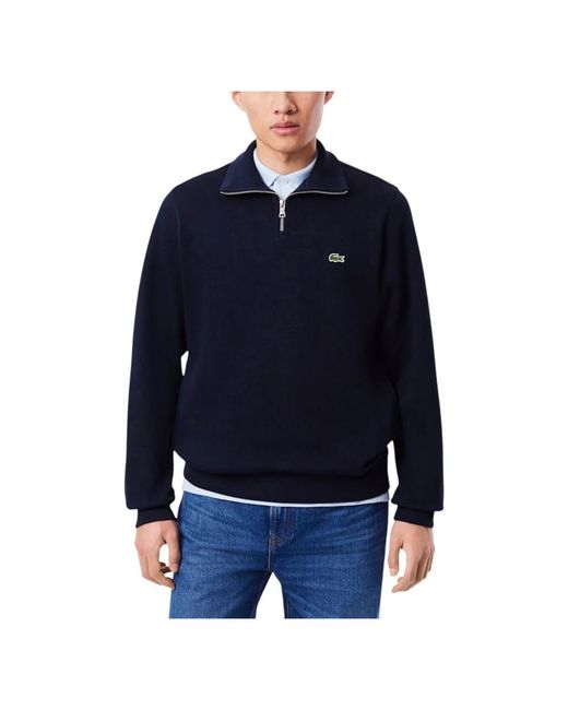 Lacoste Blue Zip-Throughs for men