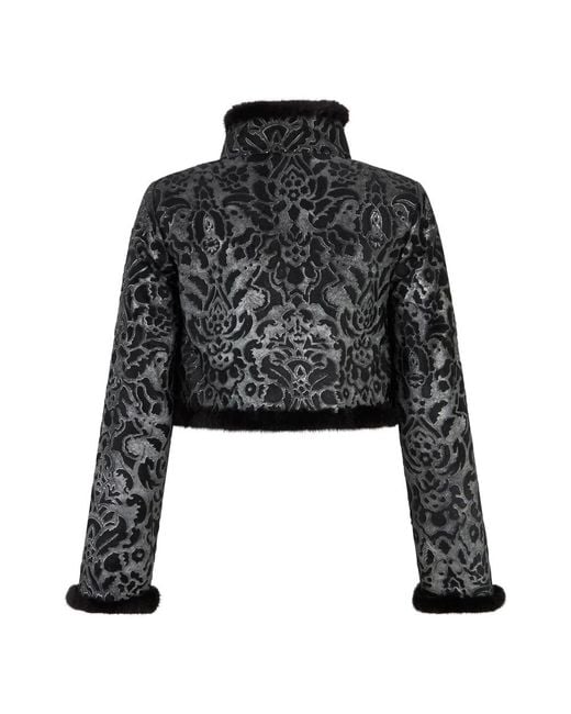 Light Jackets Moschino de color Black