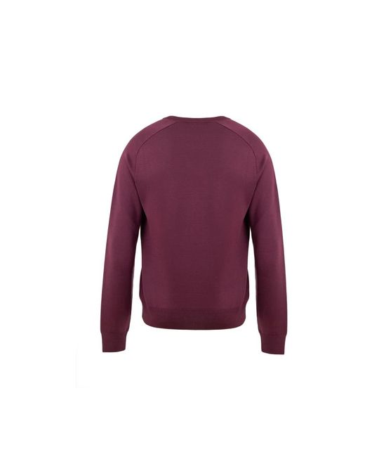 Tom Ford Purple V-Neck Knitwear for men
