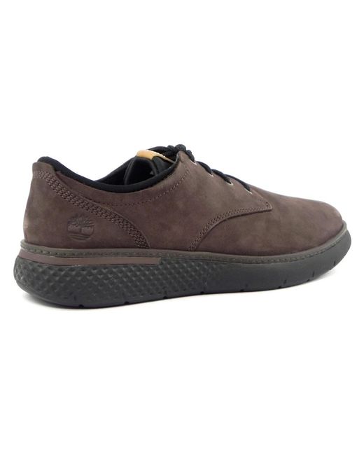 Timberland Brown Laced Shoes for men