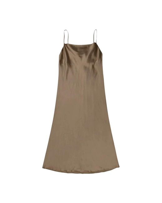 Munthe Brown Short Dresses