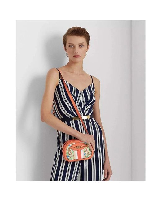 Shoulder Bags di Ralph Lauren in Red