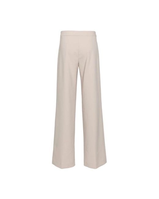 D.exterior Natural Wide Trousers