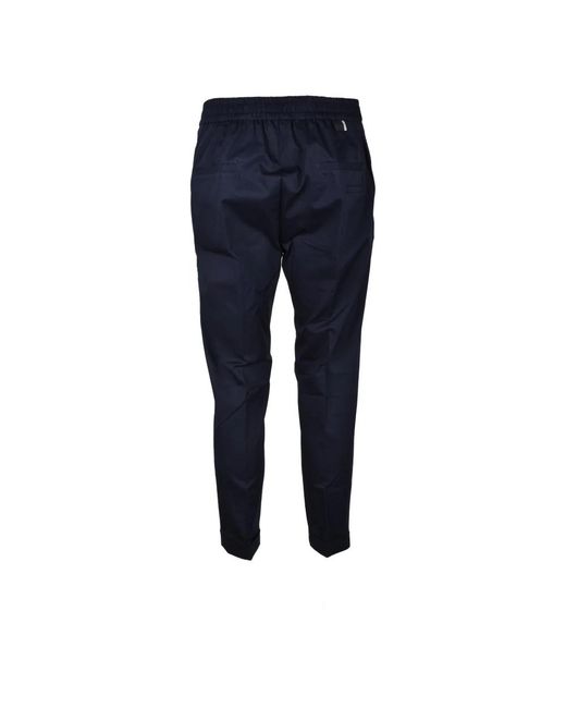 Low Brand Blue Slim-Fit Trousers for men