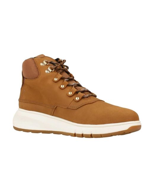 Geox Brown Lace-up boots