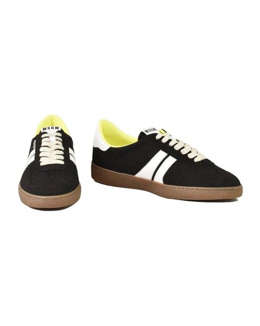 Sneakers di MSGM in Black da Uomo