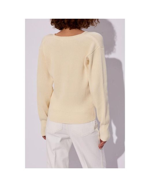 Knitwear > round-neck knitwear Victoria Beckham en coloris White