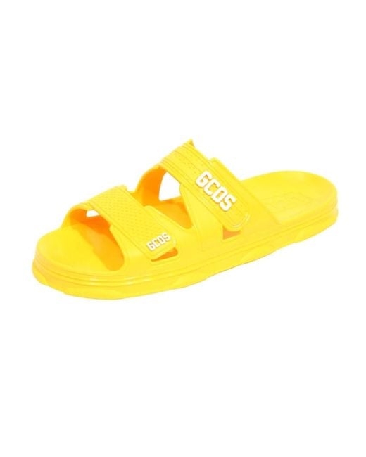 Sliders di Gcds in Yellow da Uomo