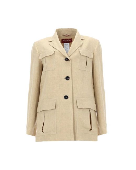 Light Jackets Max Mara en coloris Natural
