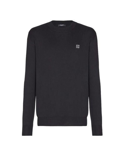 Balmain Blue Sweatshirts