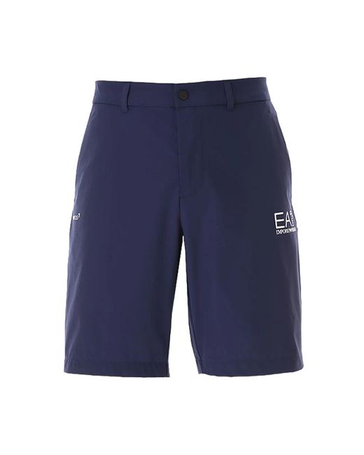 EA7 Shorts mit reißverschluss in Blue für Herren