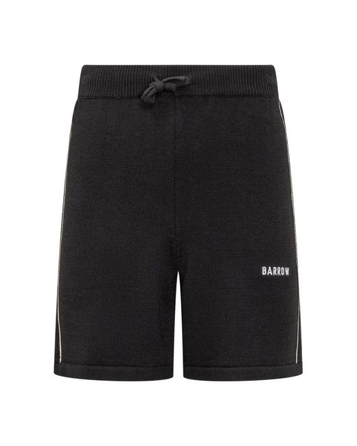 Casual Shorts di Barrow in Black da Uomo