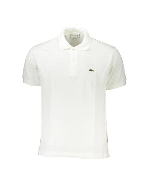 Lacoste White Polo Shirts for men