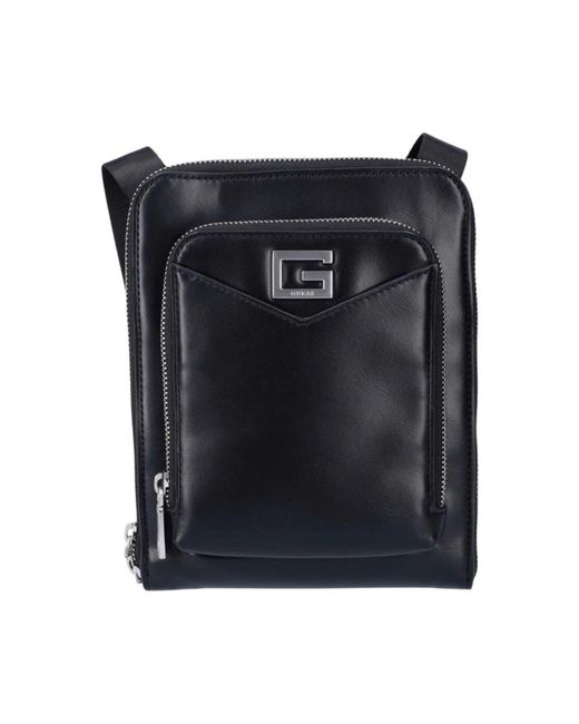 Messenger Bags di Guess in Black da Uomo