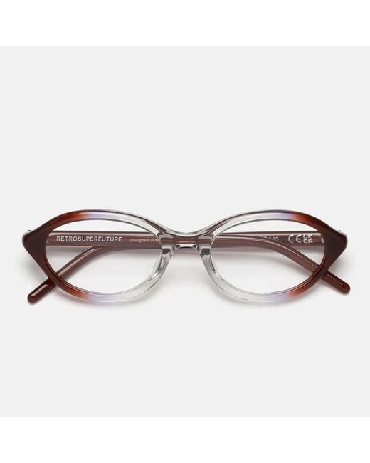 Retrosuperfuture Brown Glasses